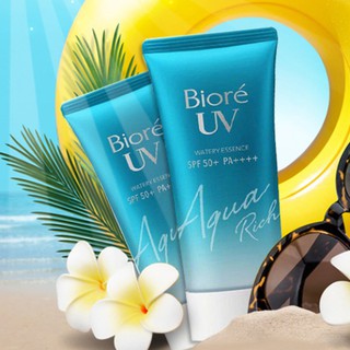 BIORE UV Aqua Rich Watery Gel protector solar SPF50+ PA++++ hombres y mujeres hidratante blanqueamiento