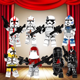 Compatible Con Lego Star Wars Clon Imperial Stormtrooper Ejército Militar República Galáctica Destructor De Estrellas Soldado De La Guardia Real Del Emperador Senado Oscura Bloques De Construcción Yoda 501st Legion StarWars MiniFigures Anakin Skywalker