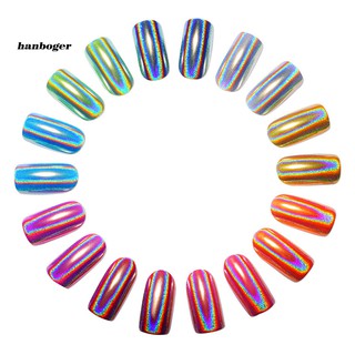 HBGR_Ultra-delgado Multicolor efecto espejo holográfico uñas arte polvo cromo pigmento (5)