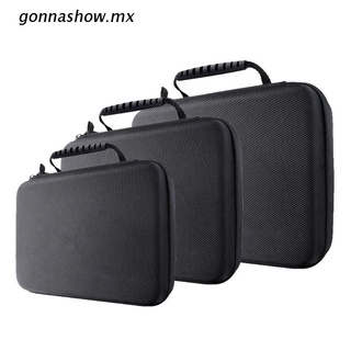 gonnashow.mx estuche de transporte duro de gran capacidad portátil bolsa de almacenamiento para go-pro 360 r cámara de acción maleta accesorios