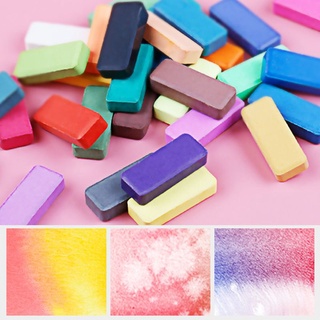 ghulons juego de pintura de acuarela sólida de 36 colores con pincel de agua pluma acuarela pintura pigmento (8)