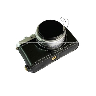 Leica DLUX7 - funda para cámara de la mitad del cuerpo, para Leica DLUX7 D-LUX7, con correa de mano