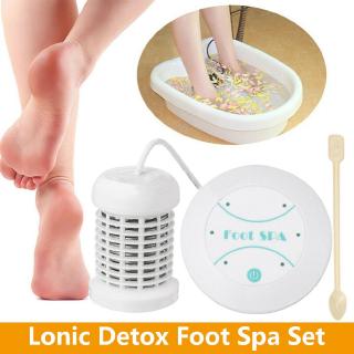 Personal Ionic Cleanse Machine Detox Foot Spa Set cuenca baño Array cuidado de la salud