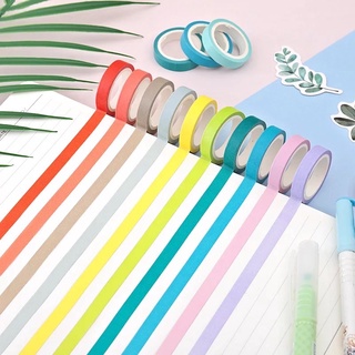 washi tapes arcoíris cintas adhesivas 40 piezas