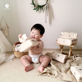 Coreano bebé tejido húmedo/Indipink Enblanc tejido/toallitas de bebé rosa violeta Beige tejido (3)