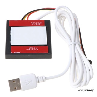 Onmtm 3 pasos Dimmer temperatura de Color USB 5V inteligente táctil Sensor interruptor para tocador espejo luz frontal espejo lámpara