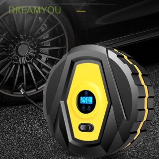 DREAMYOU Caliente Bomba de neumáticos de coche Pantalla digital Automático Inflador Eléctrico Nuevo Inteligente Multifunción Portátil