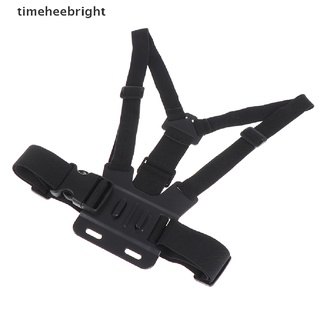 [timehee] soporte de clip para teléfono ajustable gopro cinturón de pecho/correa de cabeza para deportes al aire libre.