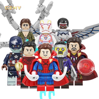 Minifiguras Spiderman Shang-chi Doctor Pulpo Bloques Juguetes Regalo