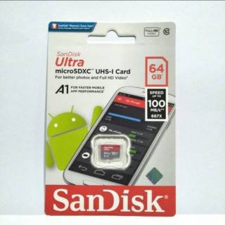 Tarjeta de memoria ultra Turbo Micro SD 64GB/64GB/100MBPS/tarjeta de memoria Sandisk