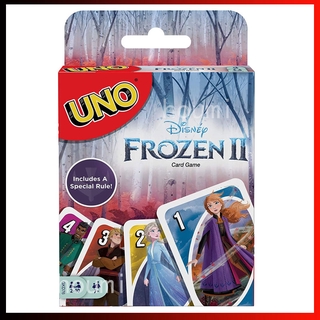 Juego de cartas inglés UNO juego Frozen 2 UNO Frozen II