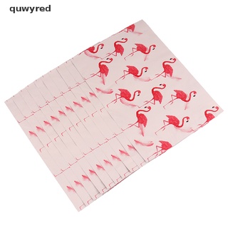 quwyred 10pcs 10.2x14.5" pink flamingo impreso mensajería poly mailer embalaje sobres mx