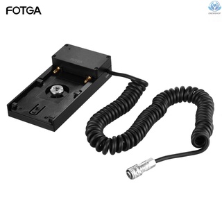 [enew] sistema de montaje de placa de fuente de alimentación de batería FOTGA Compatible con cámara BMPCC 4K 6K Compatible con Sony NP-F970 F770 F750 F570 F550 F550