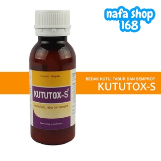 Kututox S 60 gr - Spray de polvo de baño Anti piojos perro gato conejo hámster conejillo de indias