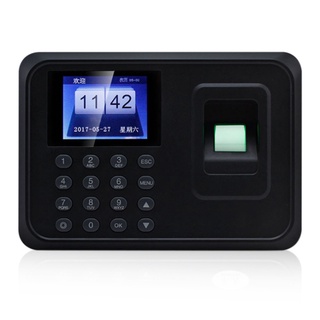 Inventario disponible reloj biométrica con Hora De huellas dactilares (Au Plug)