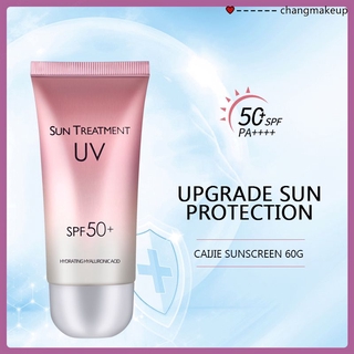 Protector solar blanqueamiento crema solar SPF 50 Facial piel cuerpo crema protectora Anti-envejecimiento control de aceite cara hidratante