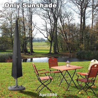 Gran tela Oxford impermeable accesorios al aire libre Patio paraguas cubierta