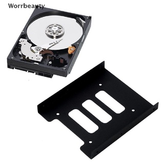 worrbeauty 2.5" a 3.5" ssd hdd metal adaptador de montaje soporte de disco duro soporte para pc mx