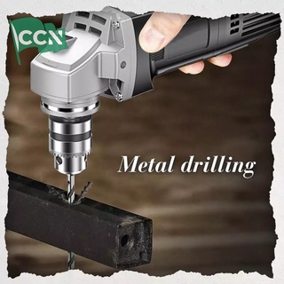 CCN* amoladora angular de taladro eléctrico de conversión de Collets adaptador para amoladora angular herramienta de carpintería accesorios (4)
