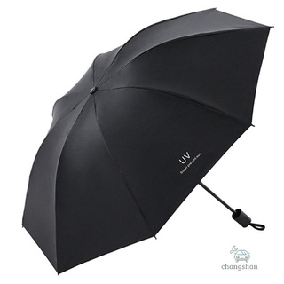 Paraguas De Tres Soportes parasol Protección Solar Plegable uv Lluvia
