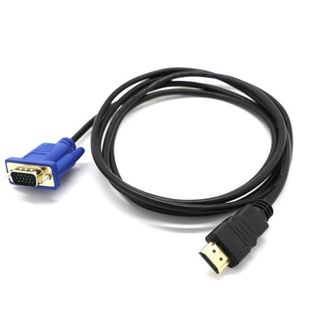 Nuevo Adaptador Convertidor De Cable De Vídeo VGA A HDMI 15 Pines
