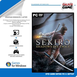 Sekiro SHADOWS Tie TWICE GAME PC juego DVD PC/LAPTOP
