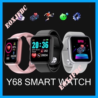 Y68 Smart Watch pulsera deportiva frecuencia cardíaca Fitness impermeable pulsera mxn_pk (x6/x8/t900/t600/hw12/y68/d20/d28/p8/d18