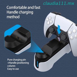 claudia111 compatible con controlador inalámbrico ps5 cargador dual con indicador led carga usb (1)