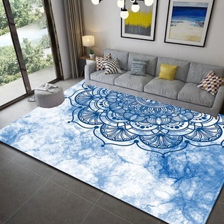 Boho decoración alfombras antideslizante estilo mandala coloridas flores alfombra alfombra sala de estar baño cocina sala de estar dormitorio alfombra (5)