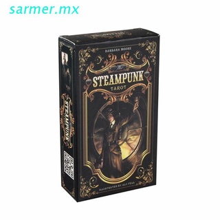 sar1 78pcs the steampunk cartas de tarot deck family party juego de mesa oracle