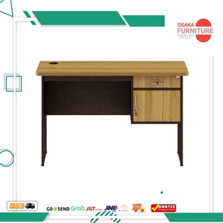 Mesa de oficina osaka/cajón minimalista - mesa de trabajo de escritorio de oficina