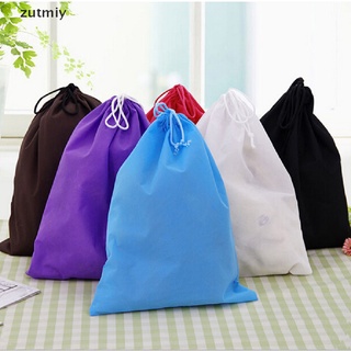 [zutmiy3] 6 colores portátil zapatos bolsa de viaje bolsa de almacenamiento con cordón bolsas de polvo no tejidas mx4883