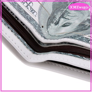 [XMEWSPJS] cartera de lona Bi-Fold Mighty Bank Paper Note dólares