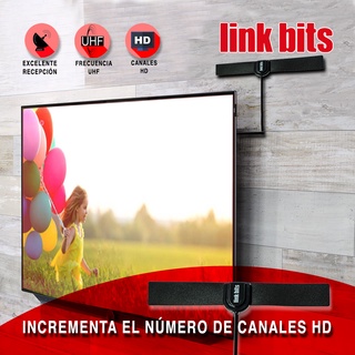 Antena HD interior y exterior, Link bits INDH01