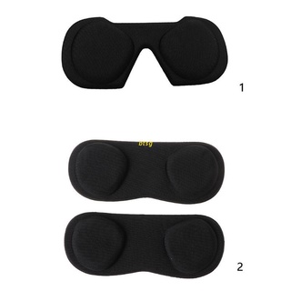 Btsg 1/2PCS negro esponja suave a prueba de polvo cubierta lente funda protectora para Oculus Rift S Gaming Headset VR gafas