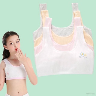 9-16 years old Kids Bra For Girl teens bralette tops Girls underwear students children vest sports bra thin section Affordable Affordable