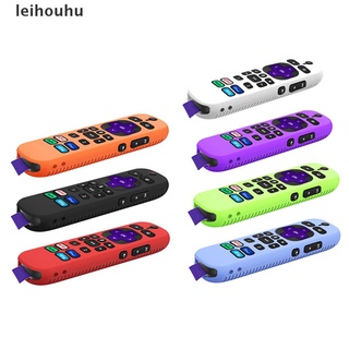 【leih】 Protective Case for TCL Voice Remote Pro Silicone Cover Shock Proof Controller .