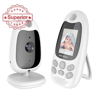 VB610 Baby Monitor Two-way Voice Intercom Built-in Wireless Lullabies Digital Long-range 8 P8E7