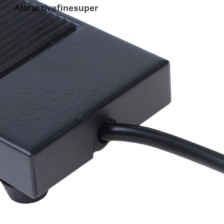 asmx ac 220v 10a resistente metal momentáneo potencia eléctrica antideslizante pedal interruptor caliente (5)