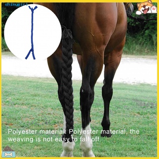 [SG] Protector de cola de caballo trenzado Protector de cola de caballo bolsa resistente al desgaste suministros ecuestre