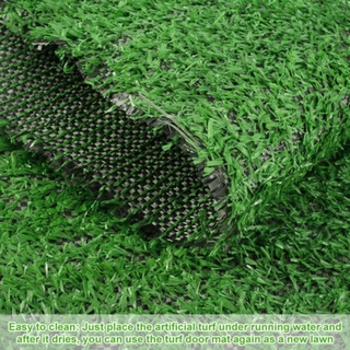 Blurver~alfombra Artificial de césped paisaje Micro 1/2M alfombra Artificial decoración de césped falso azulriver (3)
