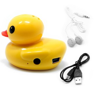Lindo pato USB Mini reproductor de música MP3 Digital compatible con tarjeta Micro SD TF de 32 gb (1)