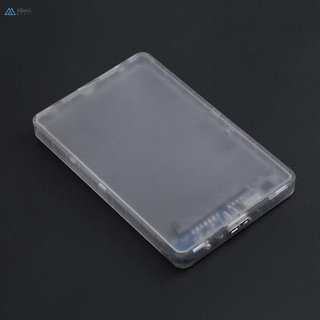 2.5" USB 3.0 SATA HD Box HDD Hard Disk Drive External HDD Enclosure Transparent Case Tool