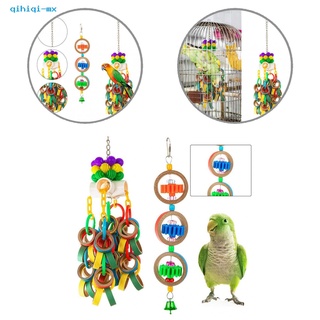 qihiqi juguete multicolor para loro/juguete para masticar/juguete para masticar/juguete para mascotas