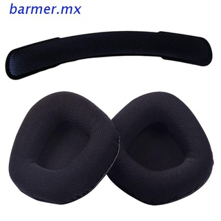bar1 almohadillas suaves para orejas de repuesto para corsair void pro rgb se gaming auriculares 7.1 (1)