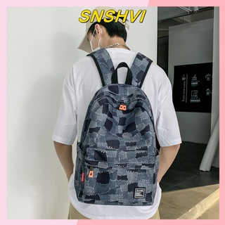 Ocio gran capacidad mochila de los hombres mochila de viaje Junior High School versión coreana hombre estudiante
