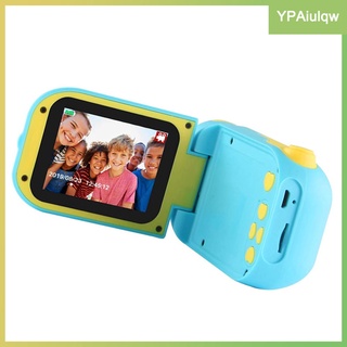 Cámara de niños con pantalla LED de 2 pulgadas1080p juguete portátil recargable niños FHD cámara Digital videocámara para niñas niños (8)