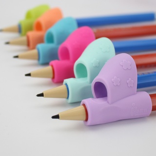 3 unids/set niños porta lápices bolígrafo ayuda escritura agarre corrección de postura herramienta nuevo