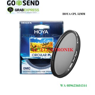 Filtro polarizador Circular Digital de 52 mm Pro 1 filtro Hoya CPL