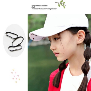 500pcs High-elastic Kids Hair Disposable Rubber Bands Scrunchie Hair Ties